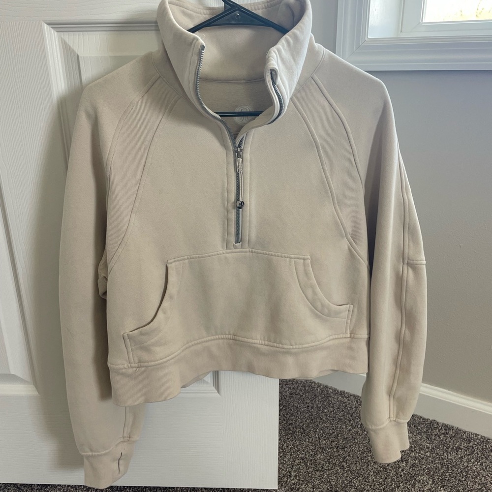 Lululemon Scuba Half Zip Pullover